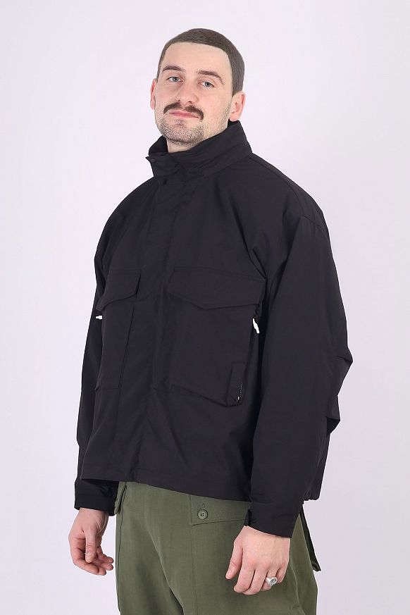 Мужская куртка Uniform Bridge 22FW M65 Short Jacket (22FW M65 jacket-blk) - фото 4 картинки