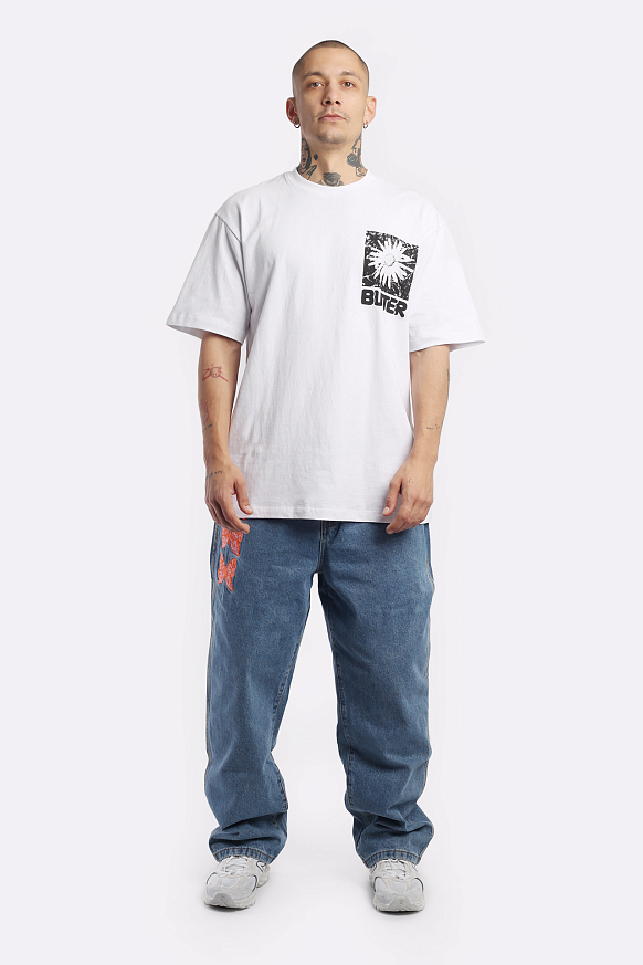 Мужская футболка Butter Goods Nowhere Tee (Nowhere Tee-white) - фото 7 картинки