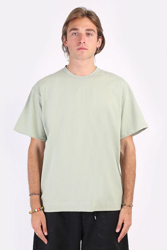 Мужская футболка FrizmWORKS Reverse Side Round Tee (SSTS043-mint)
