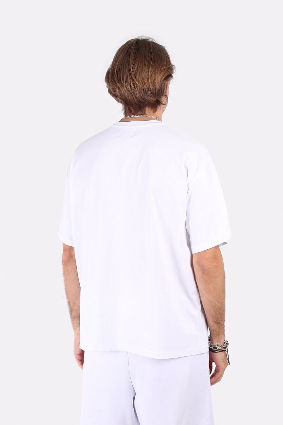 Мужская футболка FUKSQRE Different Personalities (Different-white) - фото 3 картинки