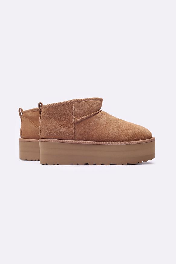 Женские ботинки UGG W Classic Ultra Mini Platform (1135092-CHE")