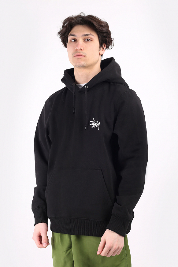 Мужская толстовка Stussy Basic Hood (1924649-black)