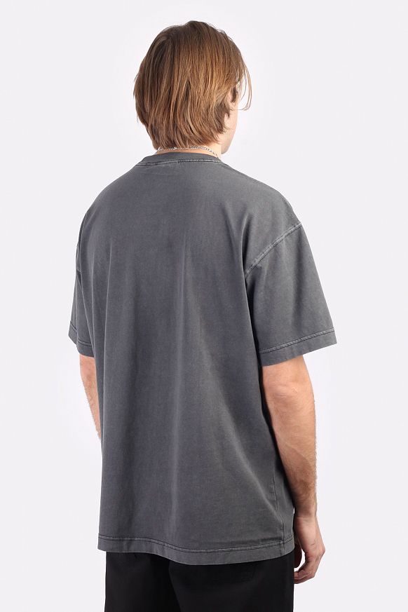 Мужская футболка Carhartt WIP S/S Nelson T-Shirt (I029949-black) - фото 4 картинки
