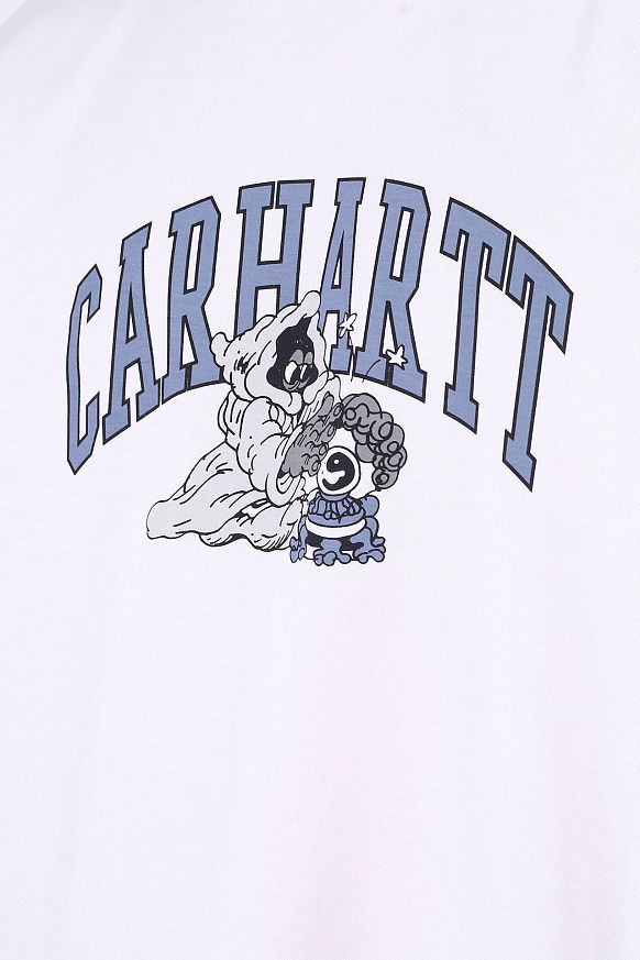 Мужская футболка Carhartt WIP S/S Kogancult Crystal T-Shirt (I029633-white) - фото 2 картинки