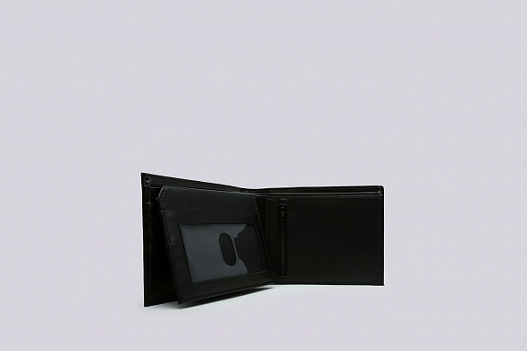 Бумажник Carhartt WIP Leather Rock-It Wallet (I023850-black) - фото 5 картинки