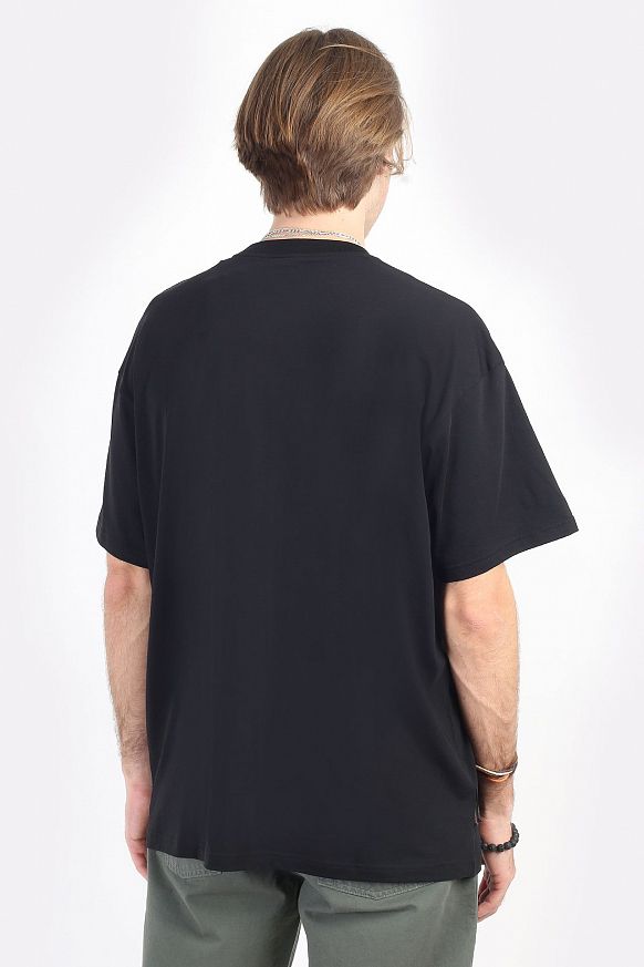 Мужская футболка Carhartt WIP S/S Nils T-Shirt (I030111-black/white) - фото 3 картинки