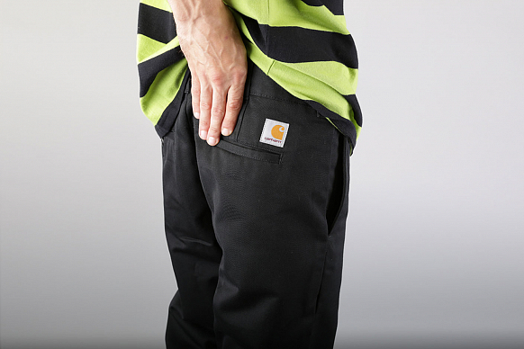 Мужские брюки Carhartt WIP Master Pant (i020074-black) - фото 4 картинки