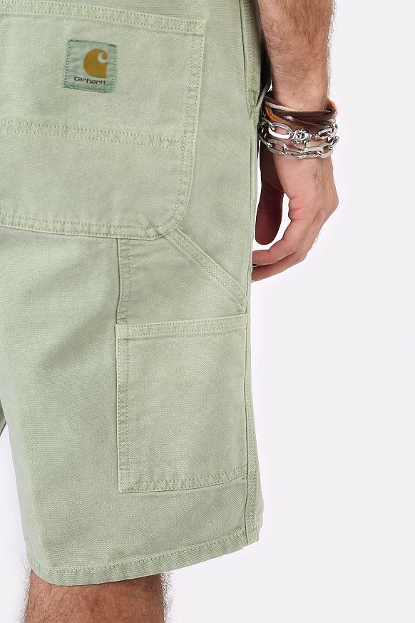 Мужские шорты Carhartt WIP Single Knee Short (I027942-pale spearmint) - фото 6 картинки