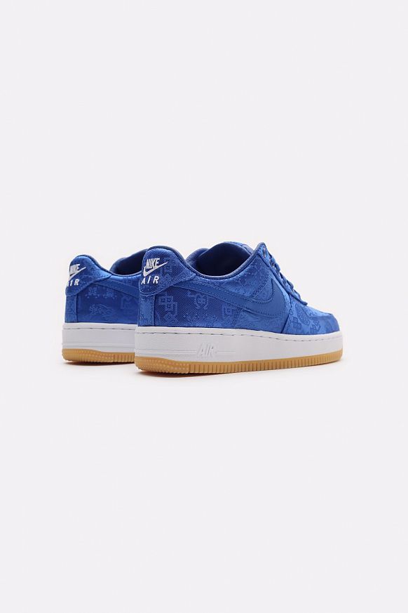 Кроссовки Nike x CLOT Air Force 1 PRM (CJ5290-400) - фото 4 картинки