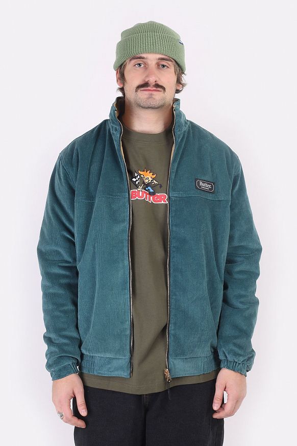 Мужская куртка Butter Goods Lodge Cord Reversible Jacket (Lodge-teal/sand)