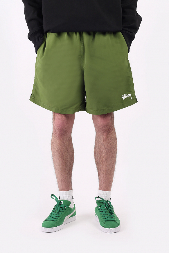 Мужские шорты Stussy Stock Water Short (113129-green) - фото 6 картинки