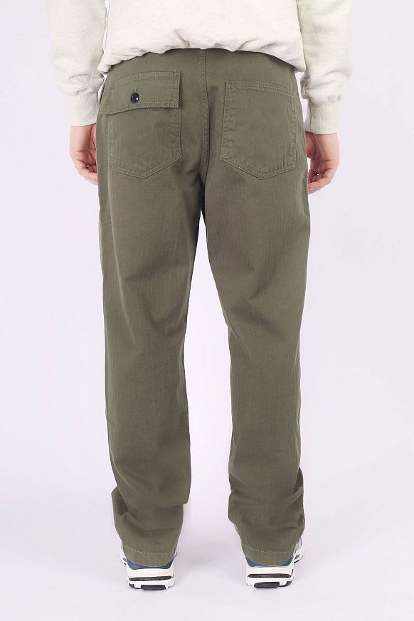 Мужские брюки Uniform Bridge 4 Pocket Fatigue Pants (4 Pocket pants-olive) - фото 8 картинки