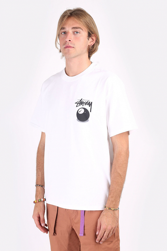 Мужская футболка Nike x Stussy 8 Ball T-shirt (DO9323-100) - фото 3 картинки