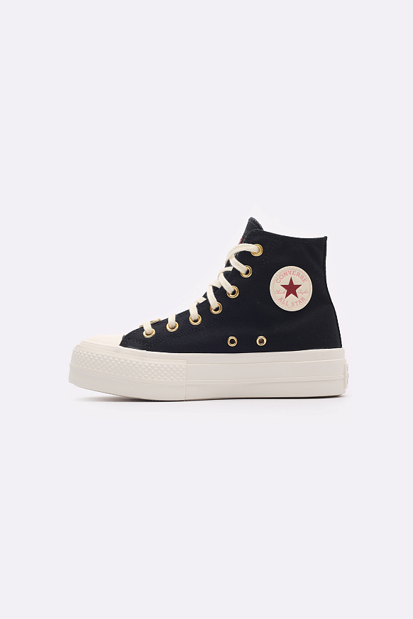 Женские кеды Converse CTAS Lift HI (A05138) - фото 3 картинки