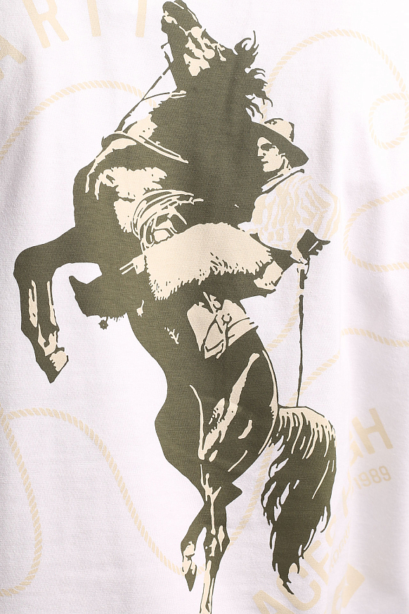 Мужская футболка Carhartt WIP S/S Big Buck T-Shirt (I032029-white) - фото 5 картинки