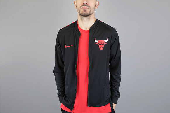 Мужской спортивный костюм Nike Сhi Dry NBA Track Suit (923080-010) - фото 4 картинки