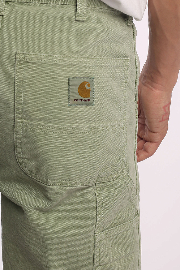 Мужские шорты Carhartt WIP Single Knee Short (I027942-spearmint faded) - фото 6 картинки