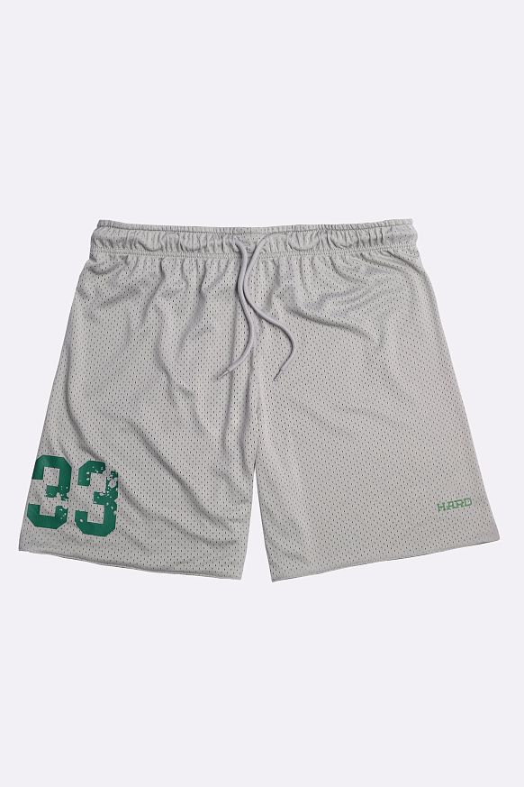 Мужские шорты Hard NBA Team Reversible Shorts (NBAteam33-green-grey) - фото 2 картинки