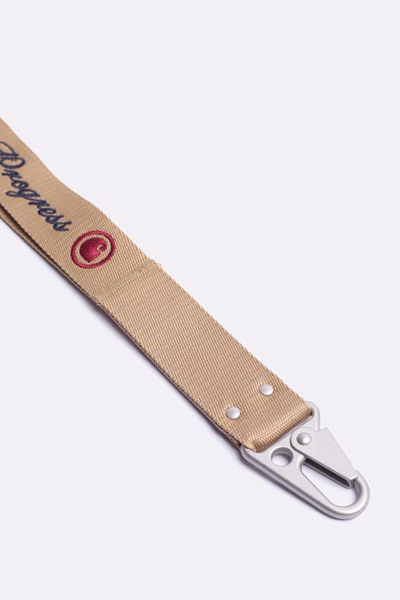 Ланьярд Carhartt WIP Arcan Keychain (I035261 Dusty brown) - фото 2 картинки