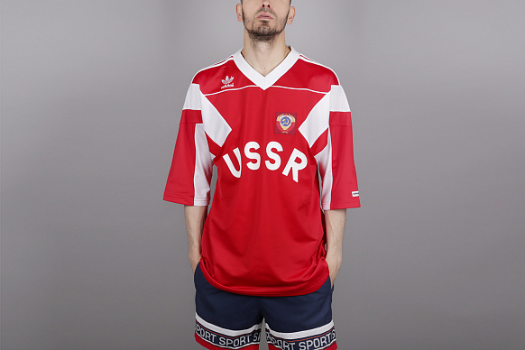 Мужская футболка adidas Originals Russia Jersey (CE2342)