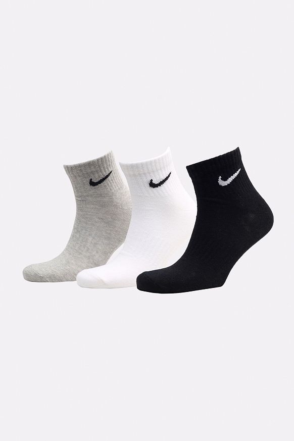 Мужские носки Nike Everyday Lightweight Ankle (3 Pairs) (SX7677-901)