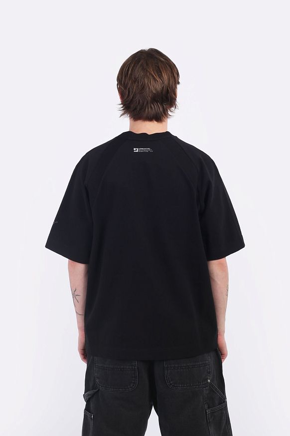 Мужская футболка KRAKATAU FALCON Oversize T-Shirt (Tm116-1-чёрный) - фото 8 картинки