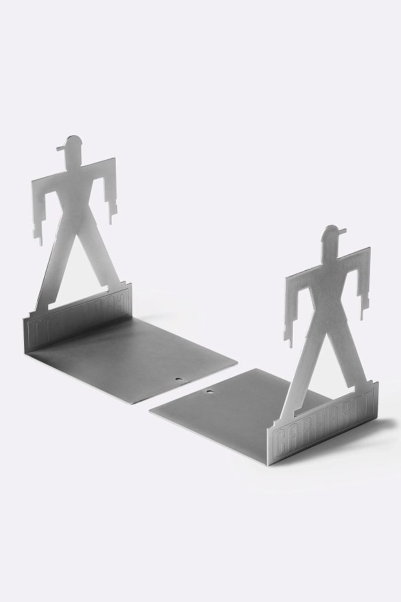 Держатель для книг Carhartt WIP Foundation Bookends (I034892-silver)