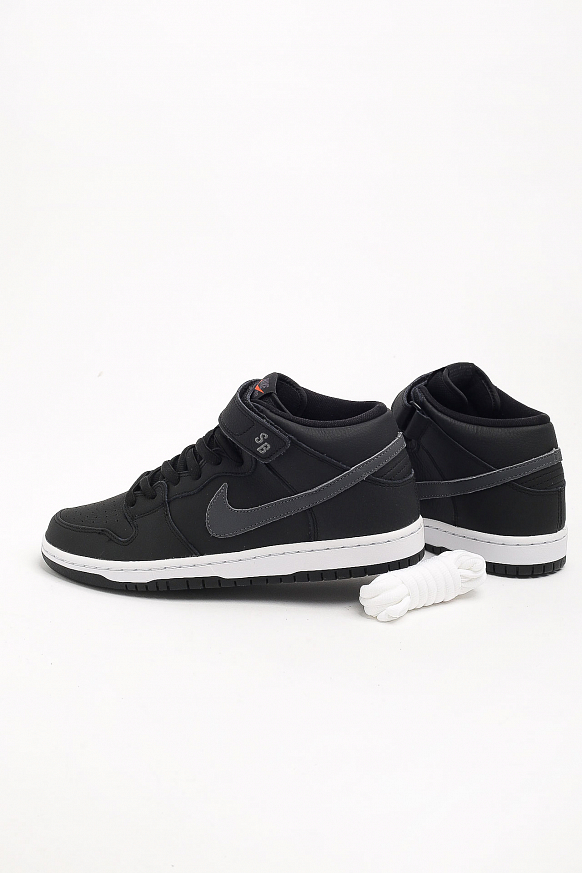 Мужские кроссовки Nike SB Dunk Mid Pro ISO (CV4283-001) - фото 6 картинки