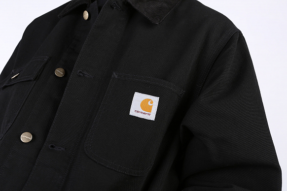 Мужская куртка Carhartt WIP Michigan Coat (I026480-black) - фото 2 картинки