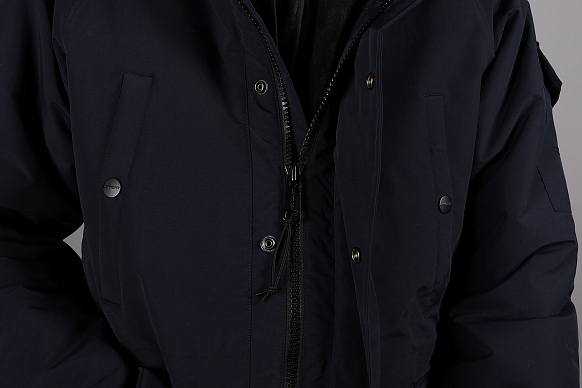Мужская куртка Carhartt WIP Anchorage Parka (I000728-navy/black) - фото 3 картинки