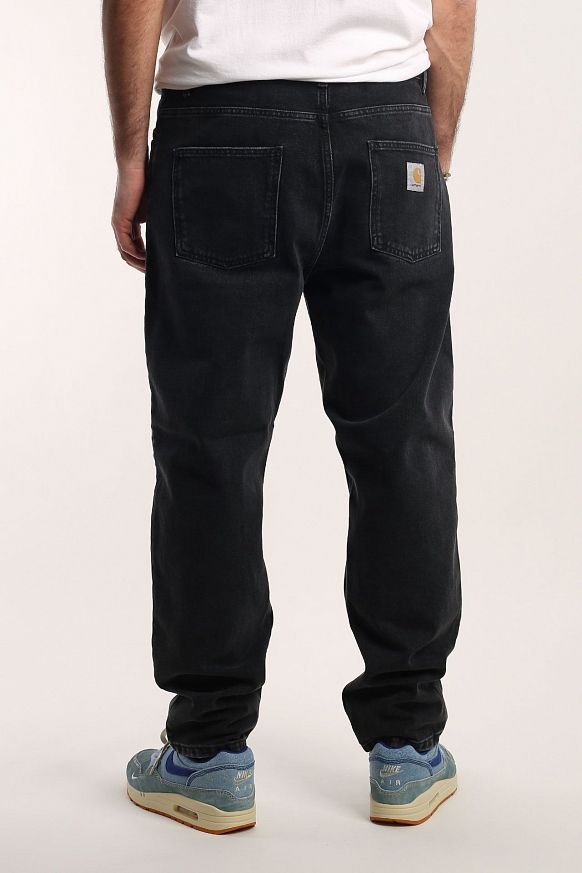 Мужские брюки Carhartt WIP Newel Pant (I029208-black) - фото 5 картинки