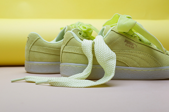 Женские кроссовки PUMA Suede Heart (36322903) - фото 3 картинки
