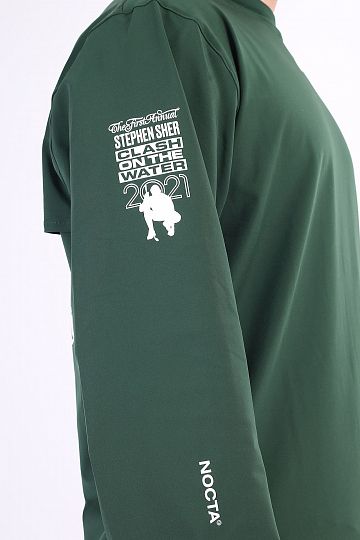 Мужской лонгслив Nike NOCTA Golf Long-Sleeve Woven Crew Мужской лонгслив Nike NOCTA Golf Long-Sleeve Woven Crew