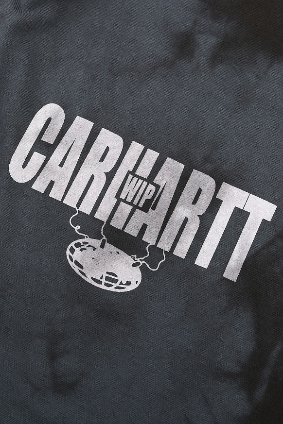 Мужской лонгслив Carhartt WIP L/S Tab T-Shirt (I028933-chr/blk/wht) - фото 8 картинки