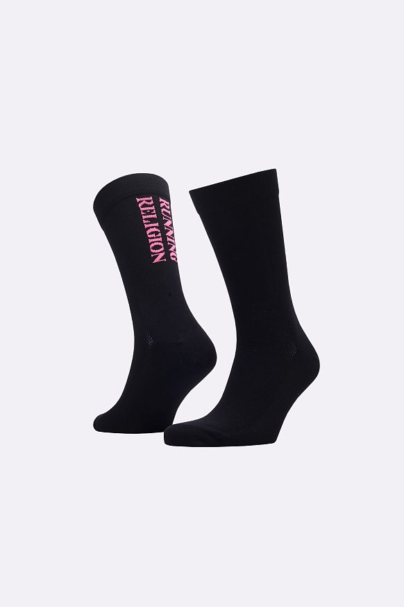 Мужские носки Running Religion Back Logo Socks (BACK LOGO PINK SOCKS-blk)