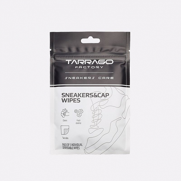 Салфетки для чистки обуви Tarrago Wipes