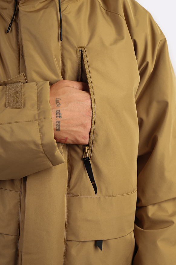 Мужская куртка Alpha Industries Raglan Parka (MJR53500C1-brown) - фото 6 картинки