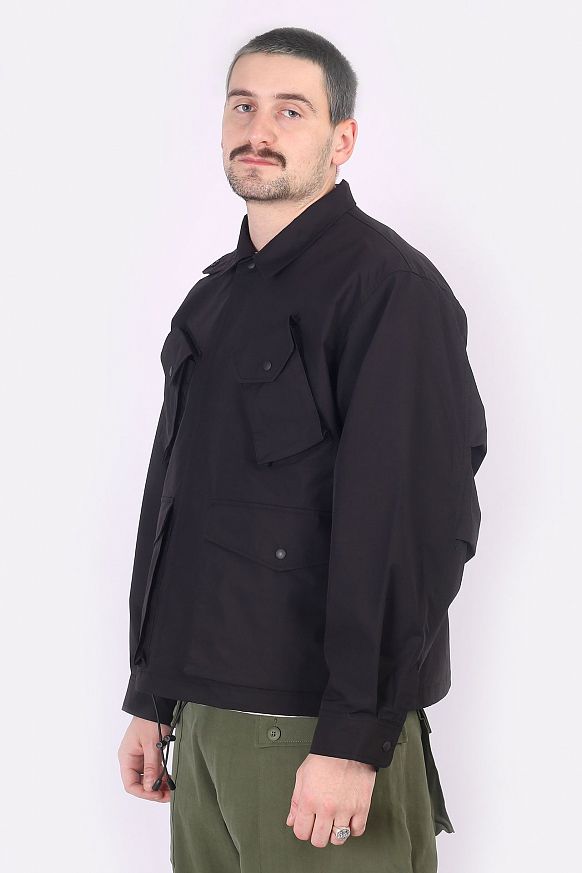 Мужская куртка Uniform Bridge 22FW Canadian Fatigue Jacket (22FW jacket-black) - фото 7 картинки