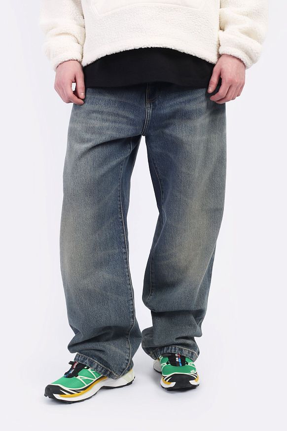 Мужские джинсы Carhartt WIP Landon Pant (I034733-blue wuw) - фото 2 картинки