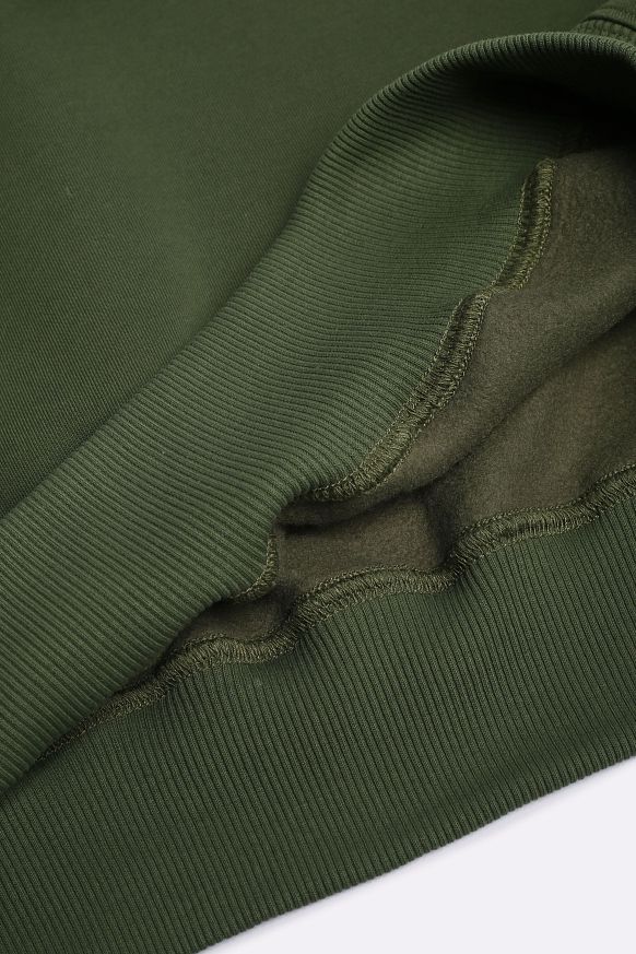 Мужская толстовка Postaments P Logo (P logo khaki) - фото 4 картинки