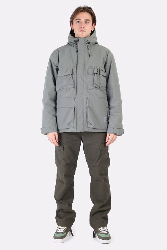 Мужская куртка Carhartt WIP Kilda Jacket (I029452-thyme) - фото 12 картинки