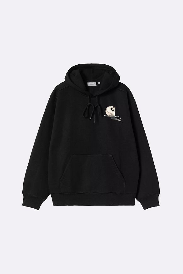 Мужская толстовка Carhartt WIP Hooded Jake Garcia Sweatshirt (I035191-black)