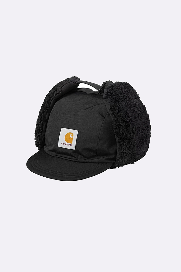 Мужская шапка Carhartt WIP Albetra Cap (I032199-black)