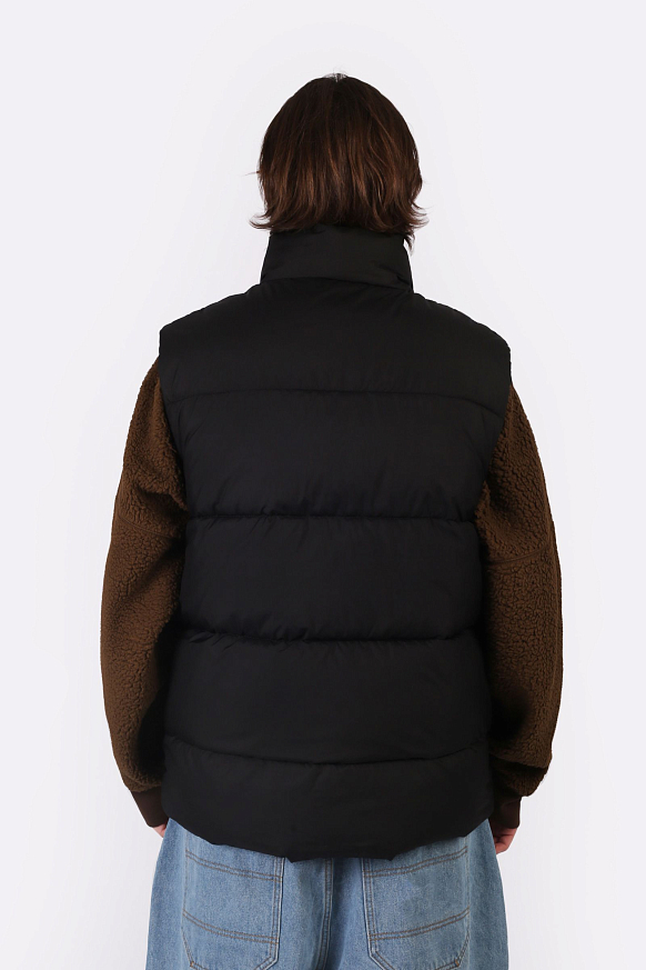 Мужской жилет Carhartt WIP Springfield Vest (I032265-black/misty grey) - фото 4 картинки