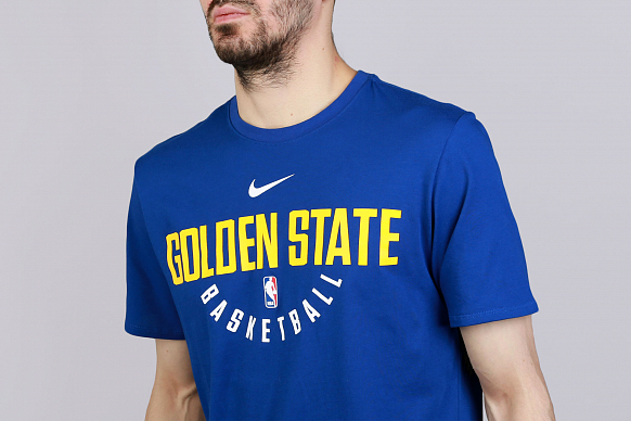 Мужская футболка Nike Golden State Warriors (927872-495) - фото 2 картинки