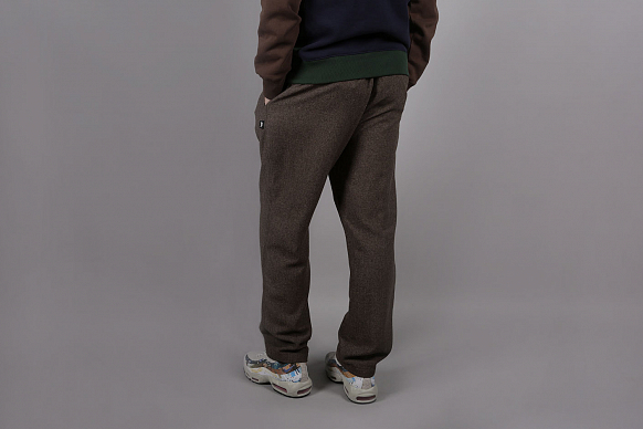 Мужские брюки Stussy Tweed Beach Pant (116359-brown) - фото 3 картинки