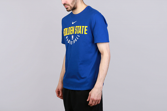 Мужская футболка Nike Golden State Warriors (927872-495) - фото 3 картинки