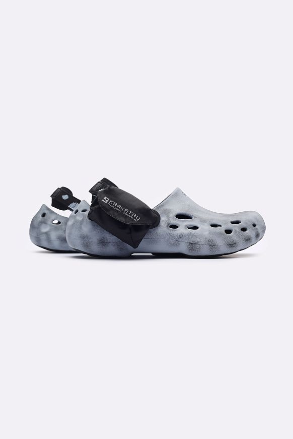 Мужские сланцы Hike x Krakatau Marble Clogs (HK-CLG-01-relic gray)