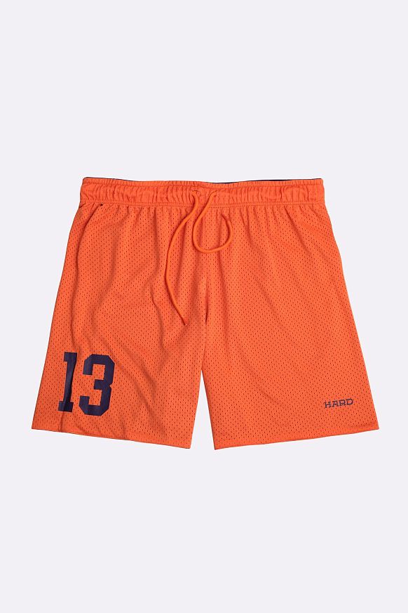 Мужские шорты Hard NBA Team Reversible Shorts (NBAteam13-blue-orange) - фото 2 картинки