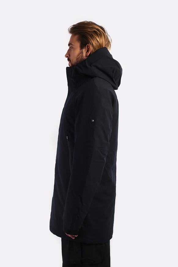 Мужская куртка KRAKATAU Dsup Technical Parka (Qm436-1-черный) - фото 6 картинки